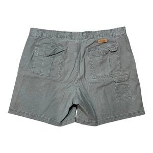 Cabelas Shorts 46 Olive Green Pocket Hiking Cargo Utility Beige 7 Pocket Hiker